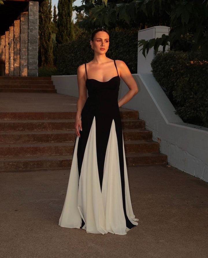 Viara | Maxi Dress with Panels