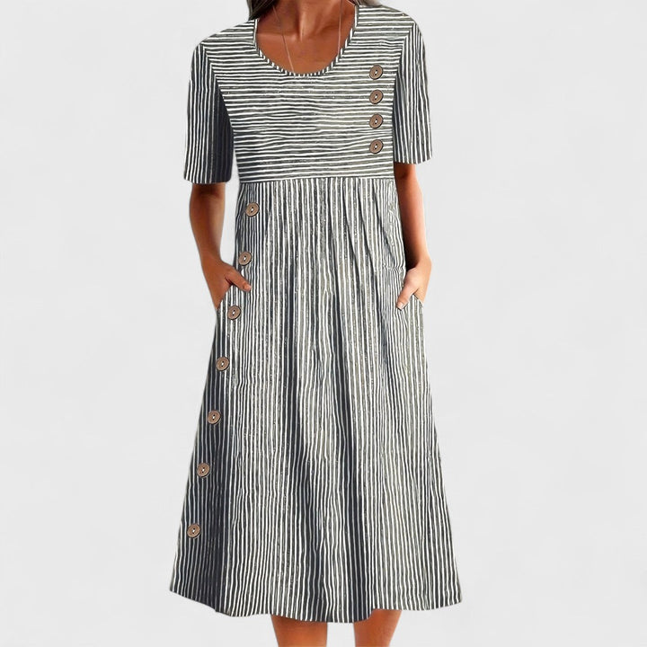 Sofia | Striped Dress
