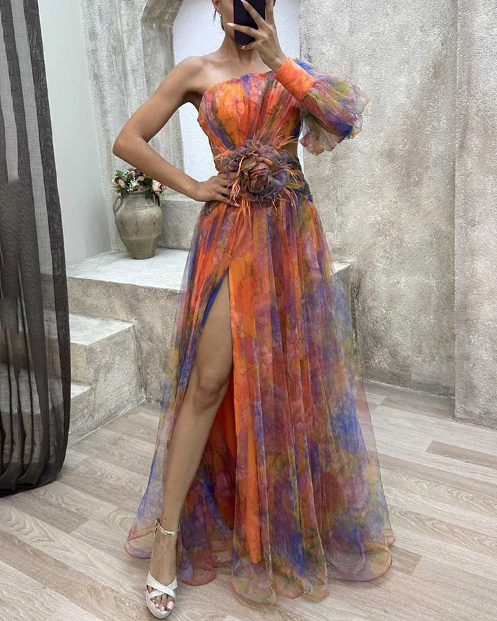 Cecilia | Elegant Dress with a Slit