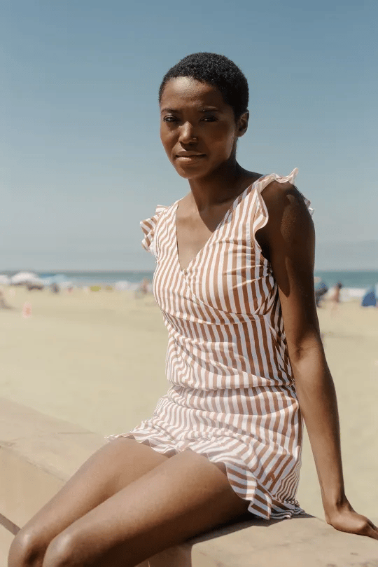 Agnieszka | Swimsuit with Ruffles and Bust Support