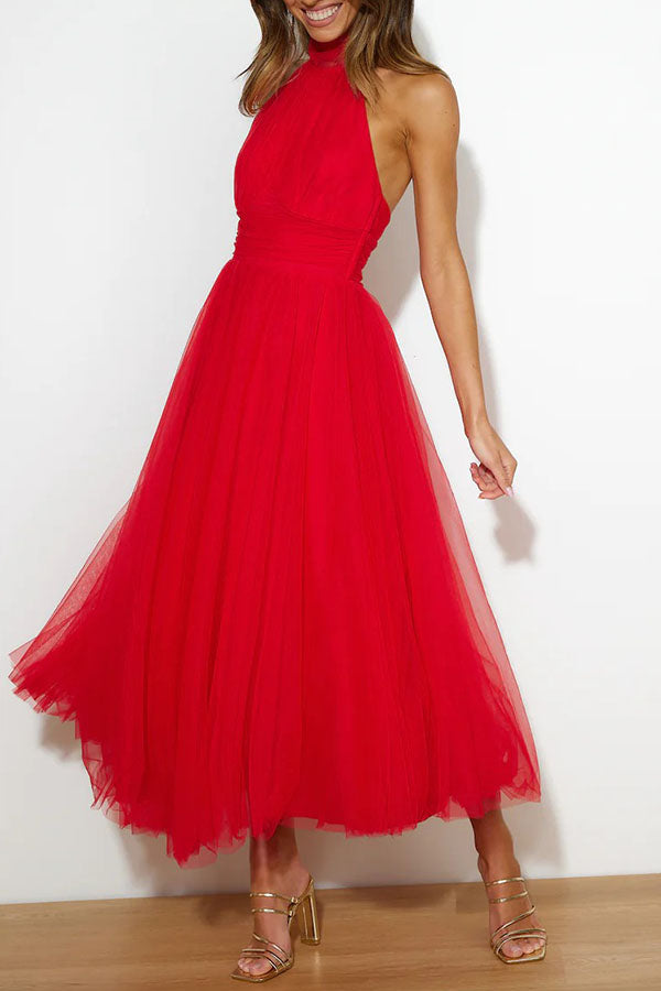 Phoebe | Dress with a Long Skirt