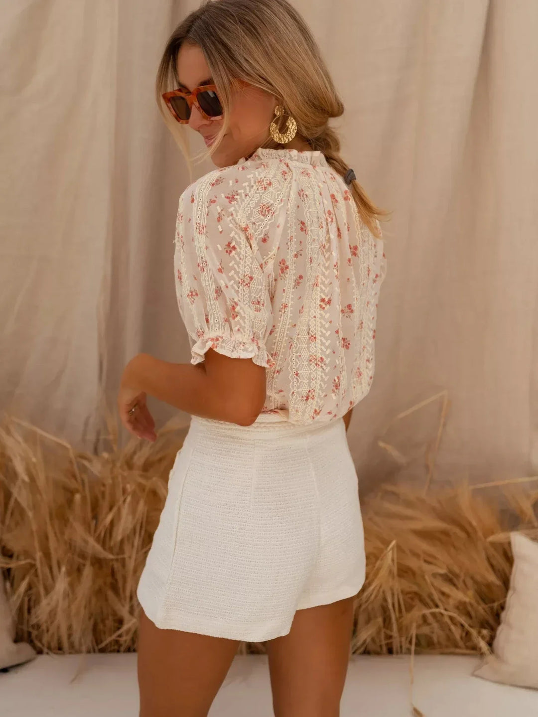 Elina™ | Floral blouse with summer charm