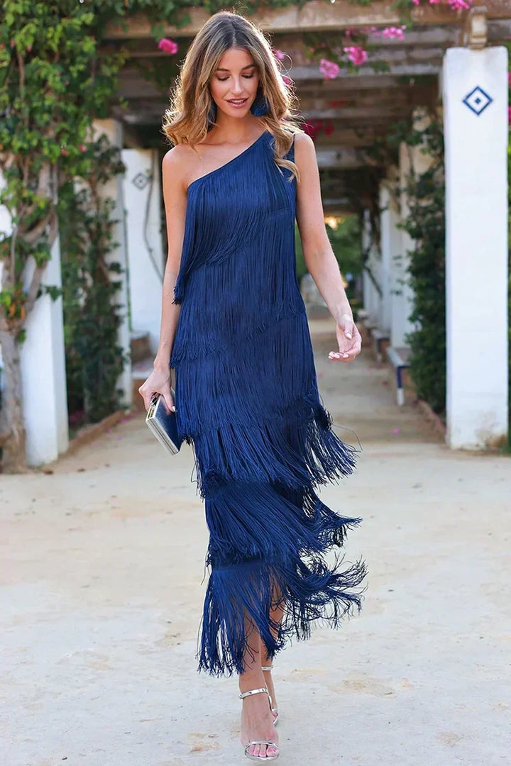 Anne | Robe asymétrique