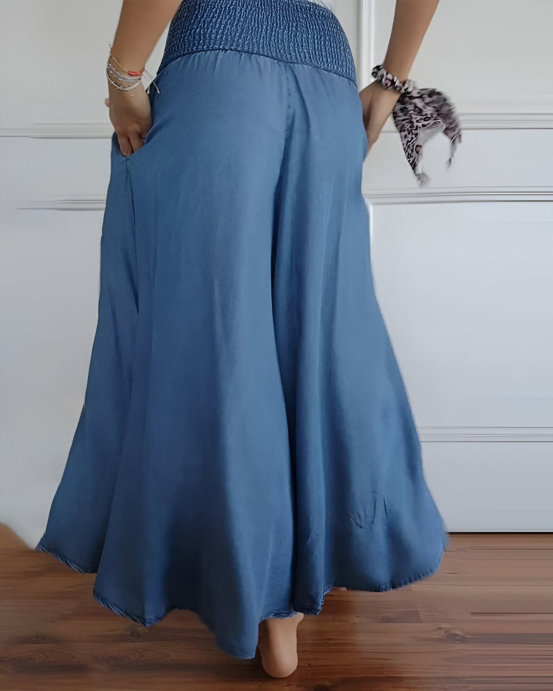 Alva™ | Comfortable long Skirt with Elastic Waist