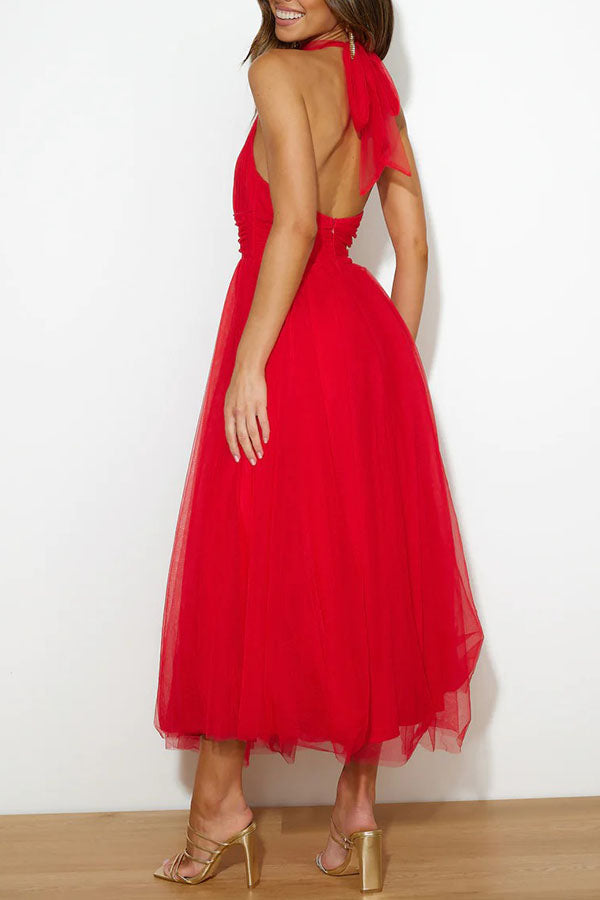 Phoebe | Dress with a Long Skirt