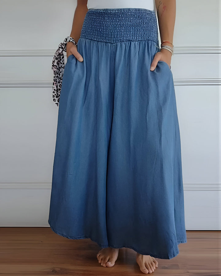 Alva™ | Comfortable long Skirt with Elastic Waist