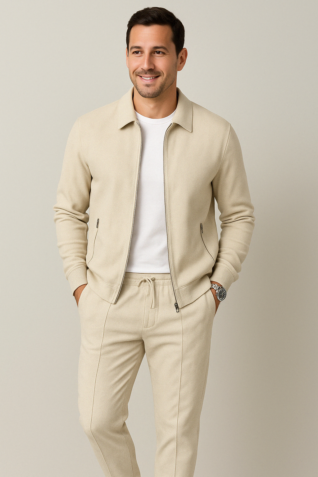 DARIO | Men's Set with Zip Vest