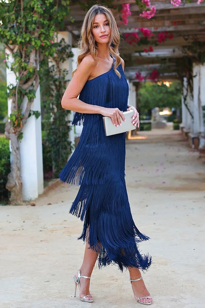 Anne | Robe asymétrique