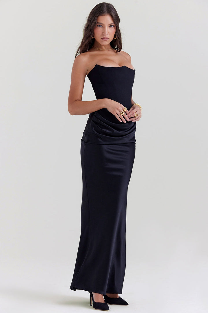 Lilly | Strapless Corset Dress