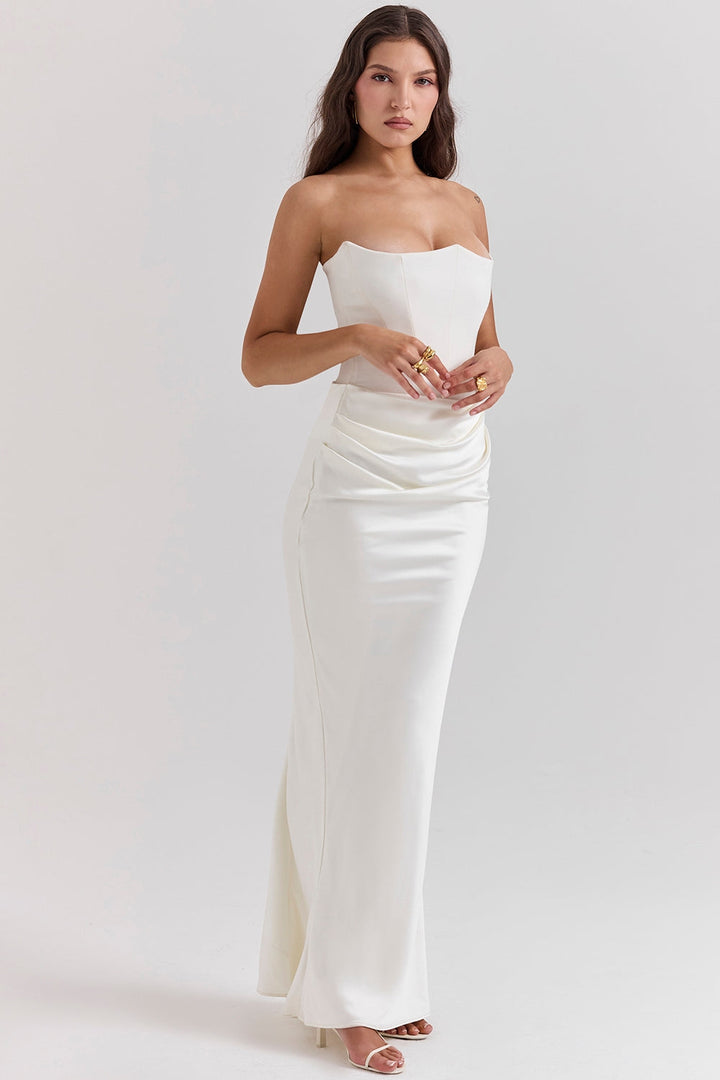 Lilly | Strapless Corset Dress