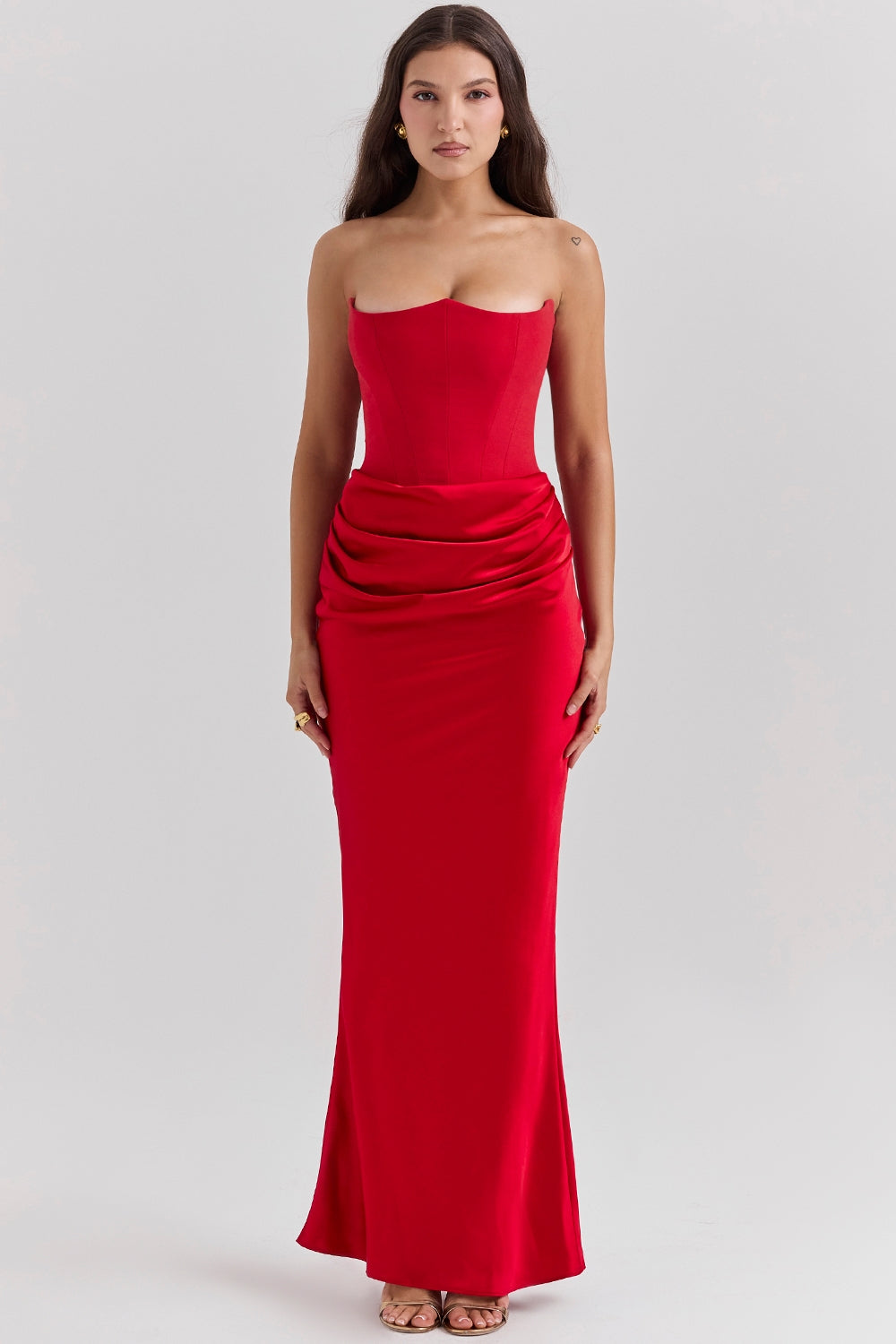 Lilly | Strapless Corset Dress