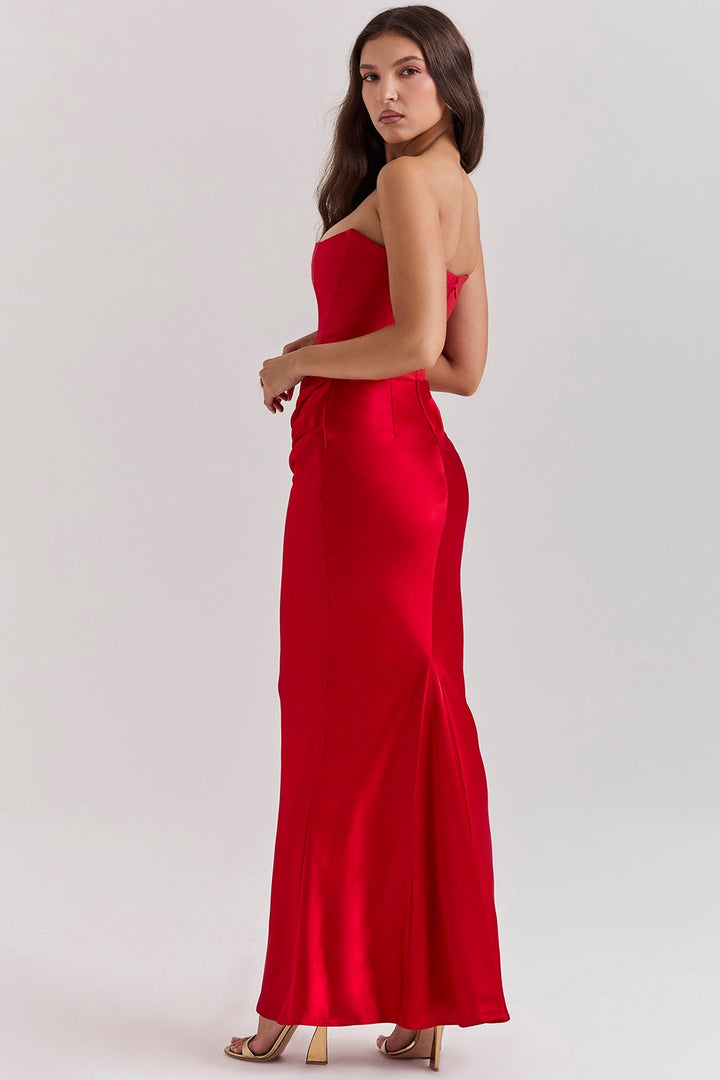 Lilly | Strapless Corset Dress