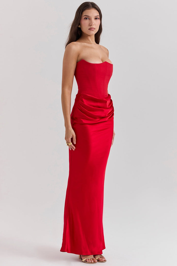 Lilly | Strapless Corset Dress