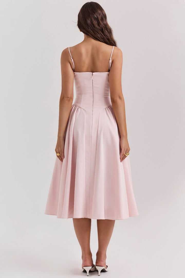Celine | Corset Midi Dress