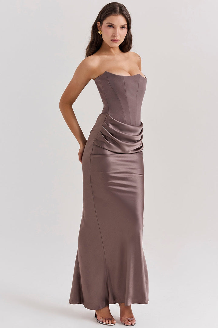 Lilly | Strapless Corset Dress
