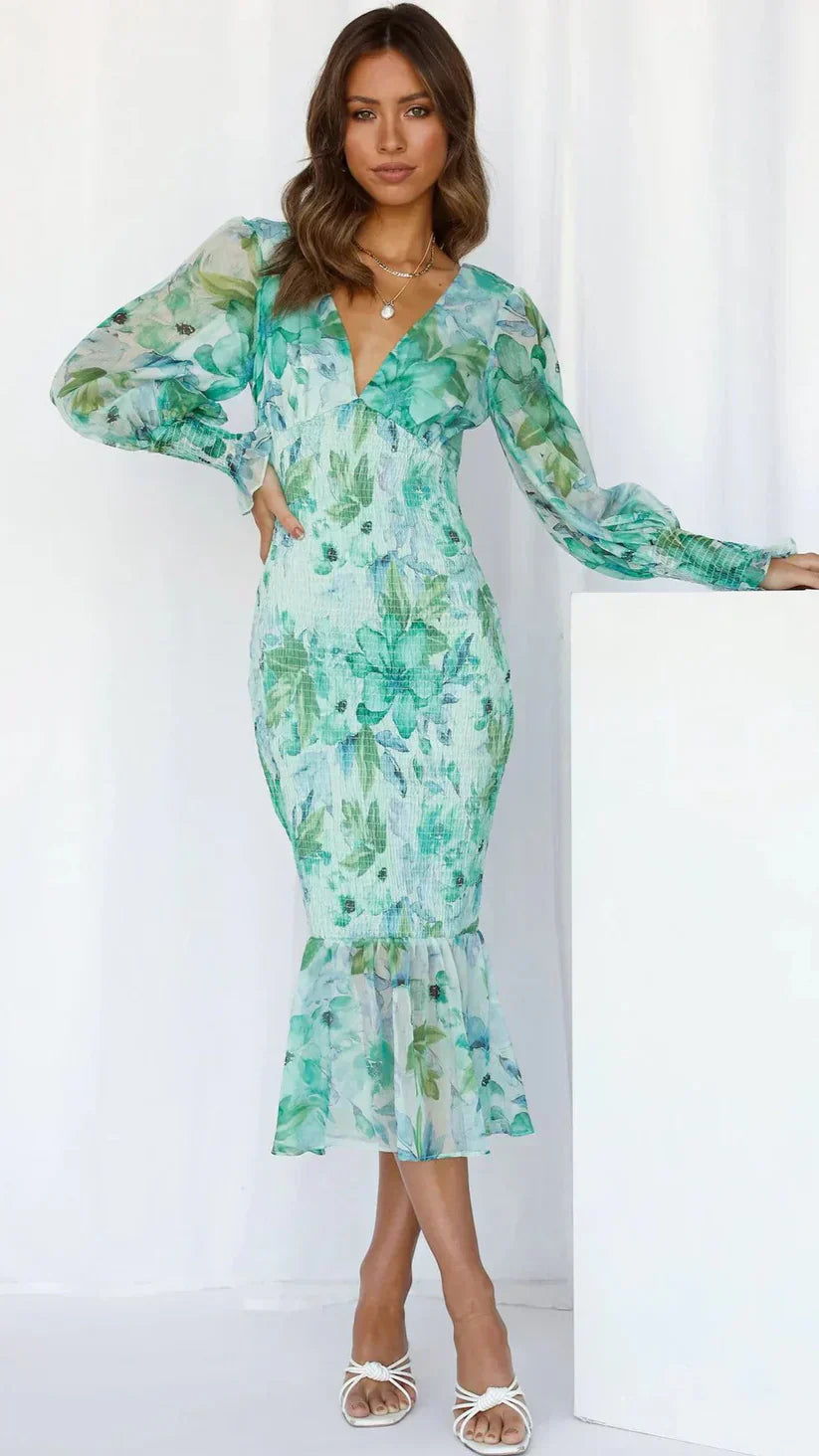 Miley | Floral Dress