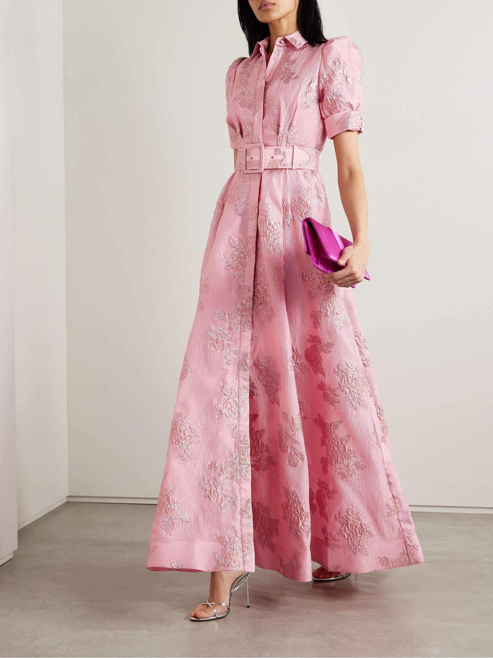 Anabella | Robe à manches courtes bouffantes 