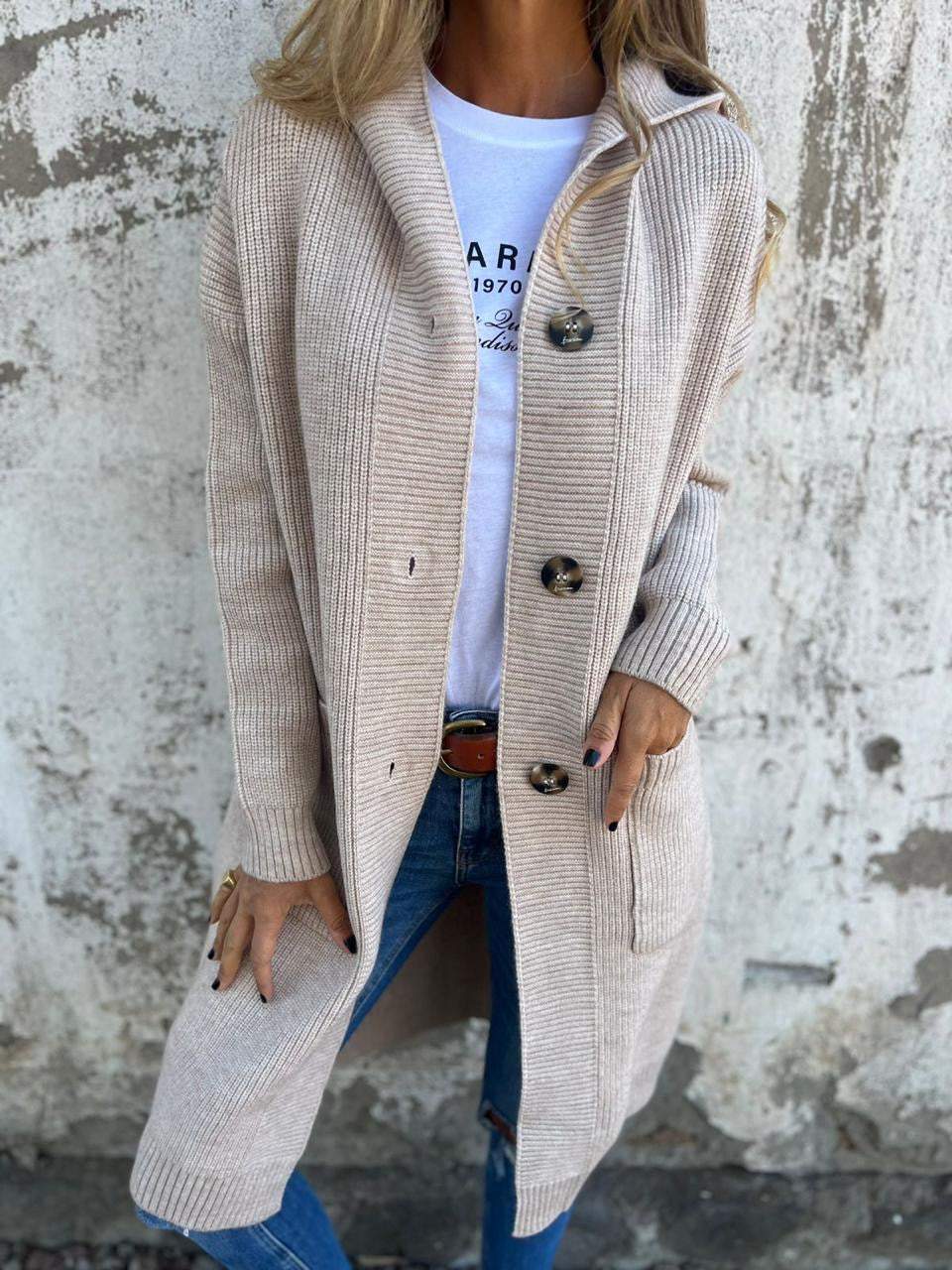 Frieda – Elegant Knit Cardigan