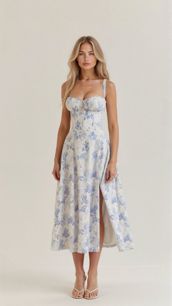 Alina | Elegant Waist-Defined Dress