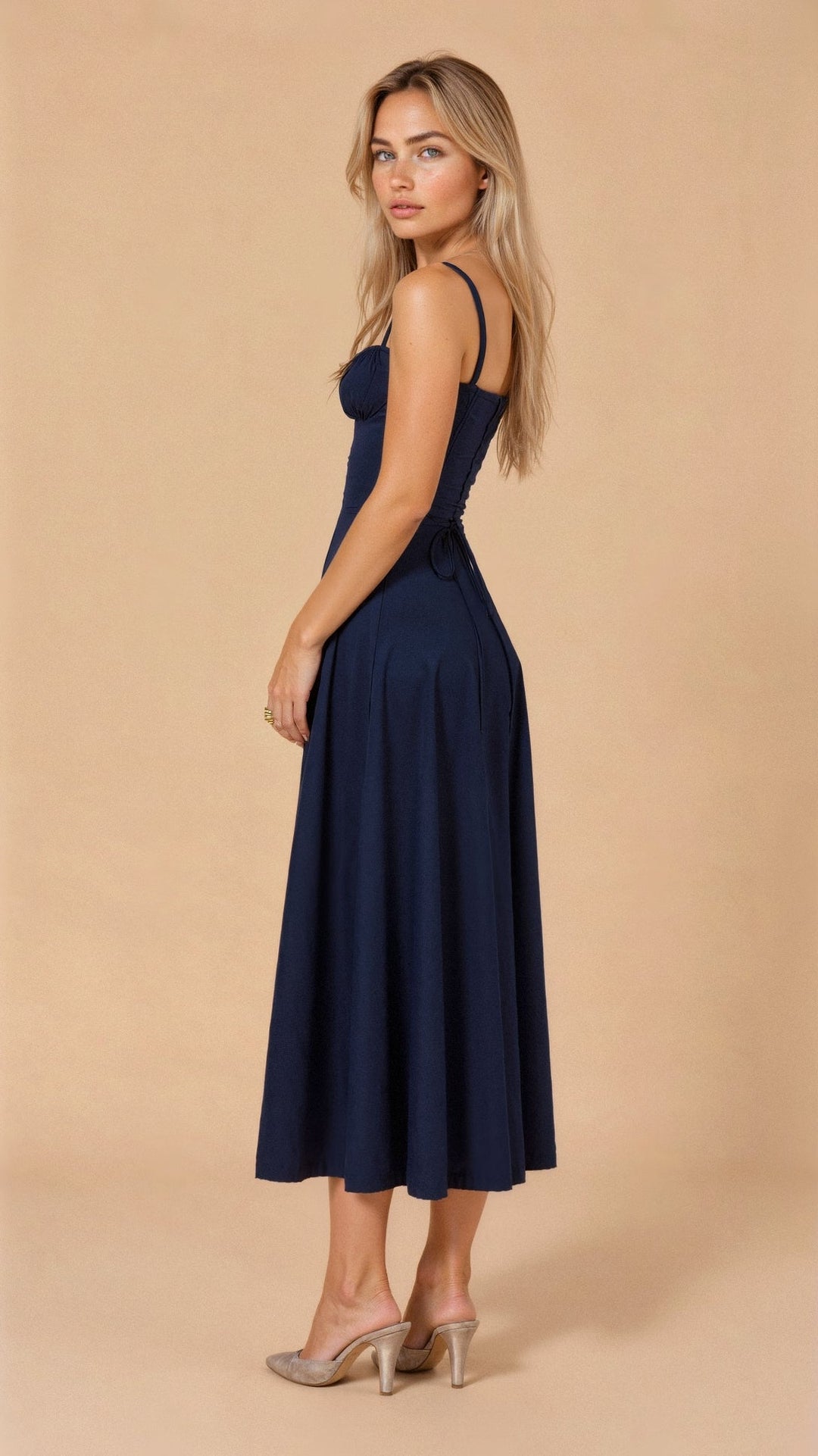 Alina | Elegant Waist-Defined Dress