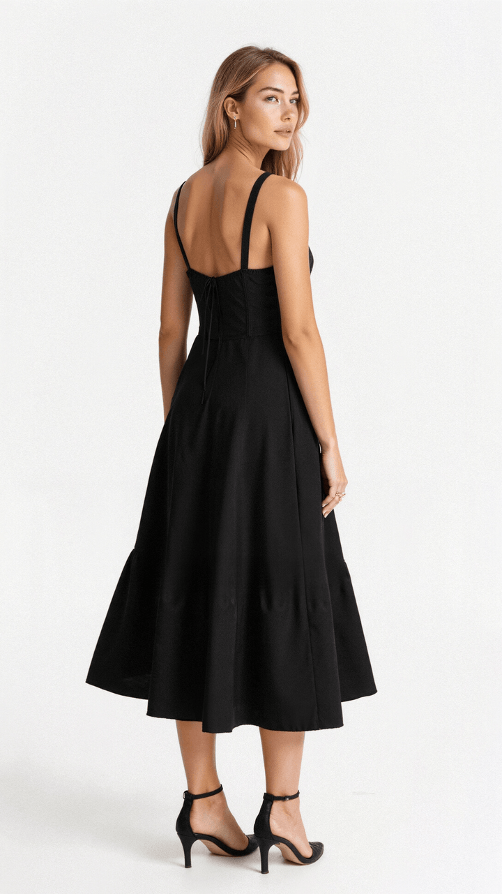 Alina | Elegant Waist-Defined Dress