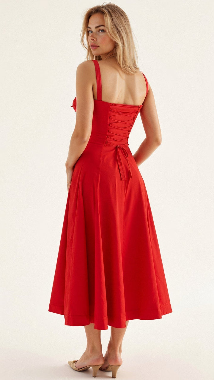 Alina | Elegant Waist-Defined Dress