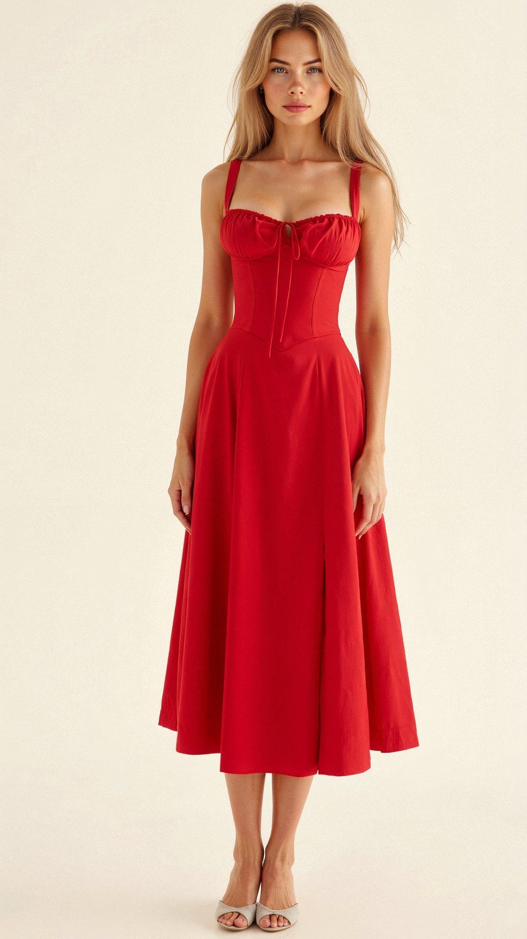 Alina | Elegant Waist-Defined Dress