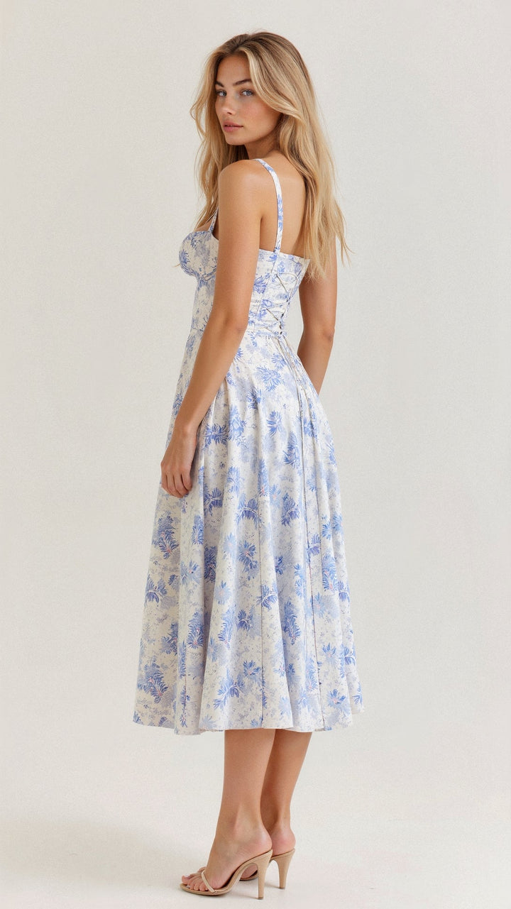 Alina | Elegant Waist-Defined Dress