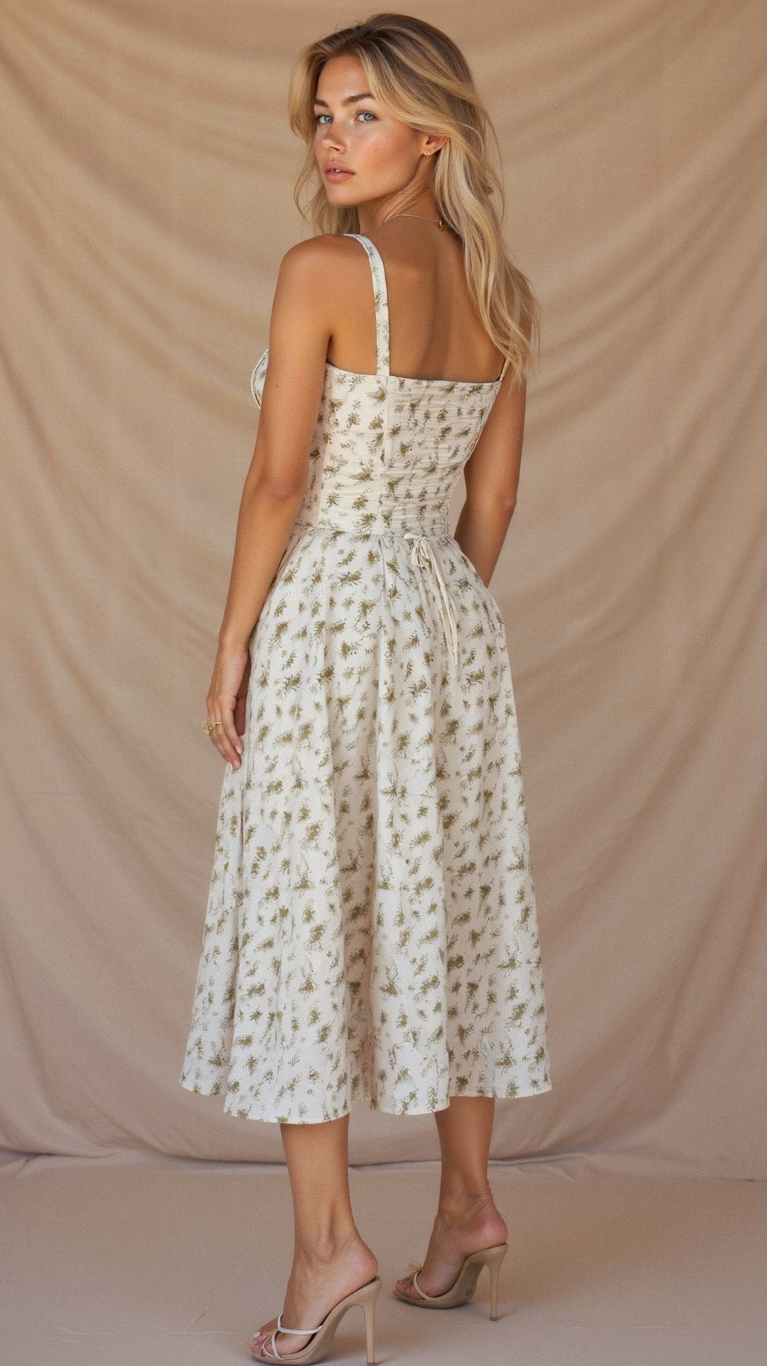 Alina | Elegant Waist-Defined Dress