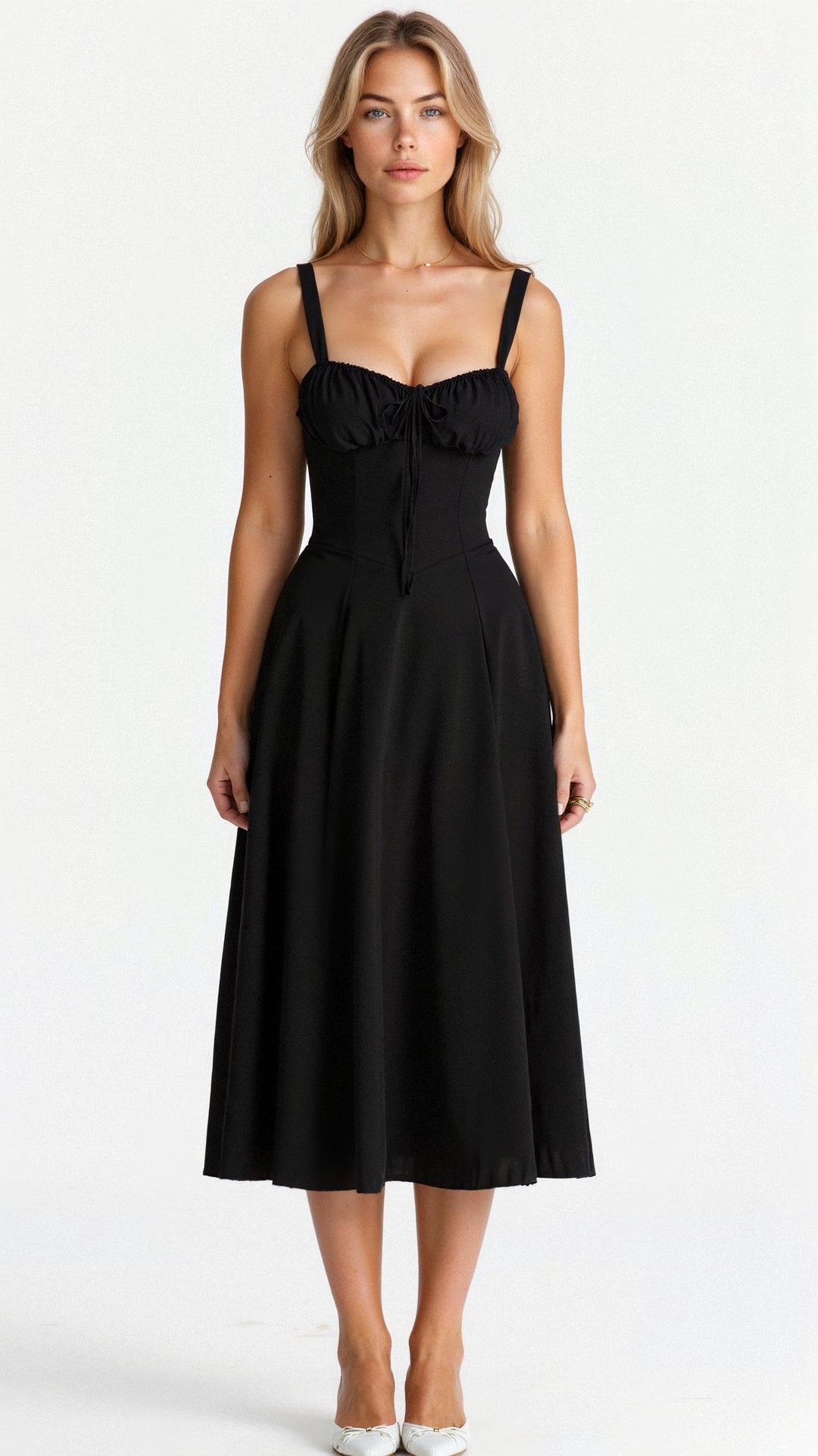 Alina | Elegant Waist-Defined Dress