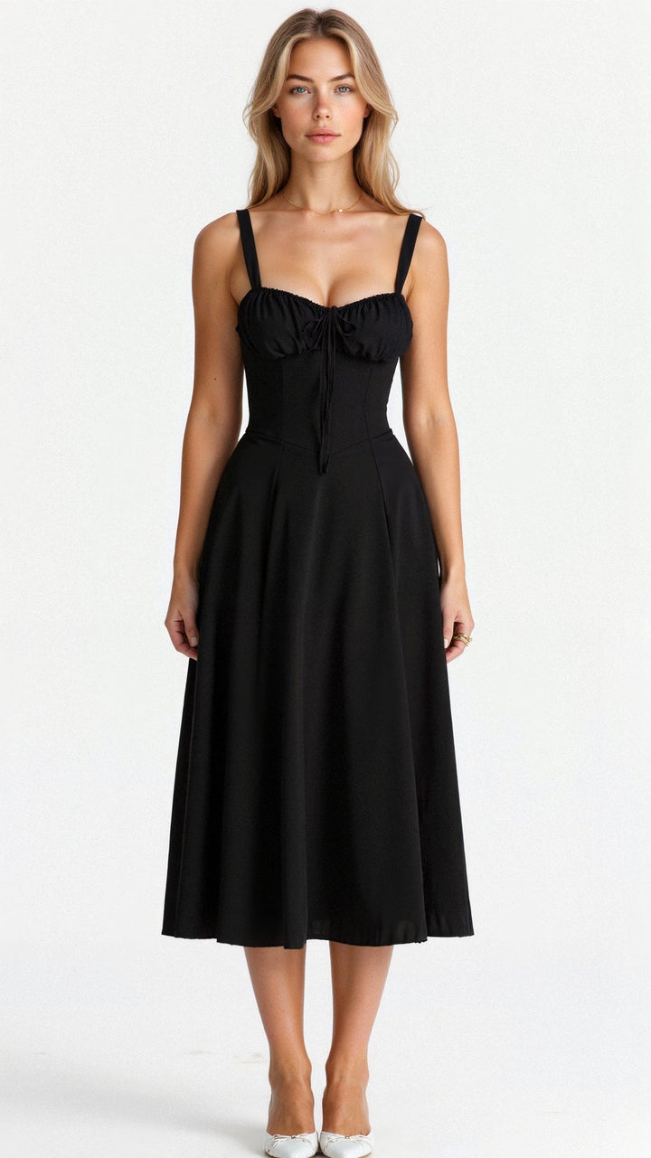 Alina | Elegant Waist-Defined Dress