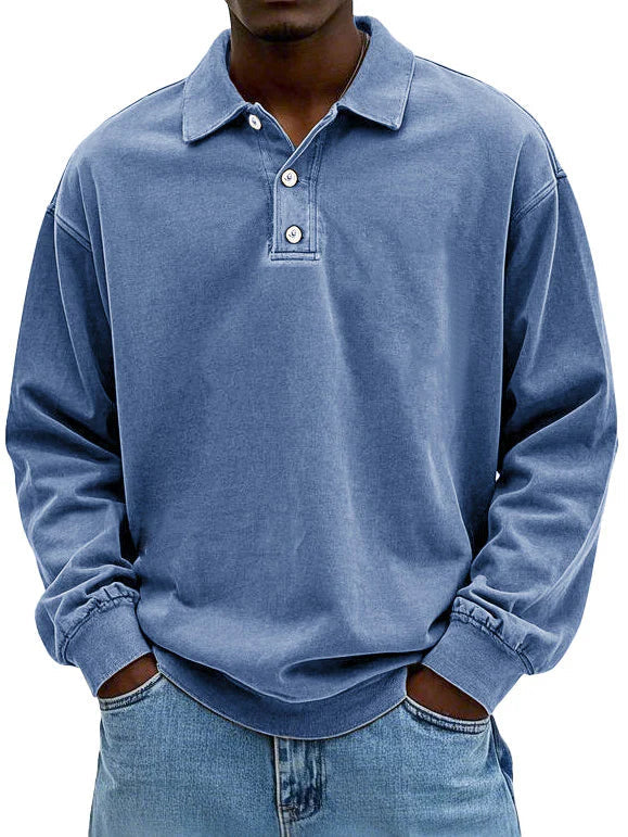 Vallier | Elegant Long-Sleeve Polo