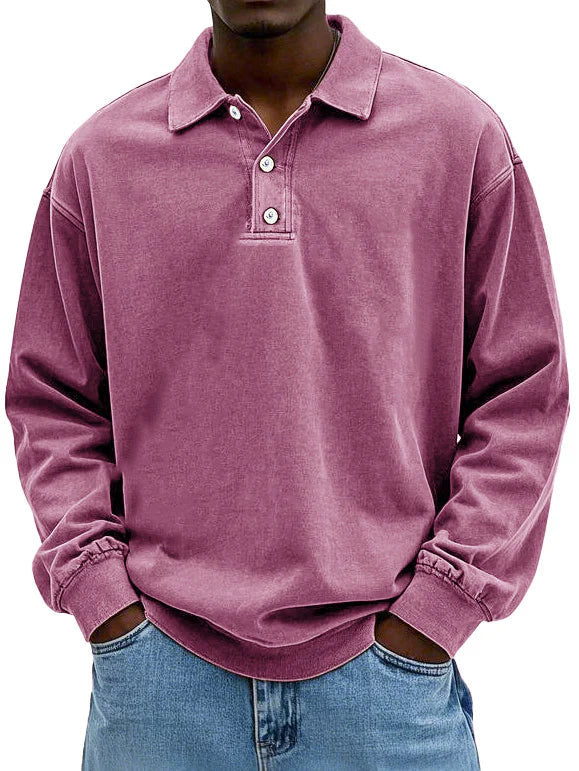 Vallier | Elegant Long-Sleeve Polo
