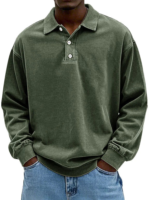 Vallier | Elegant Long-Sleeve Polo