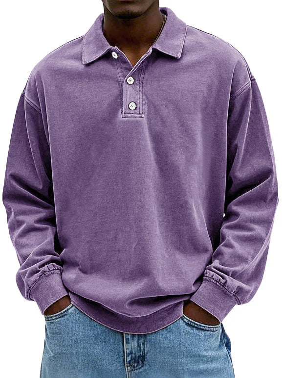 Vallier | Elegant Long-Sleeve Polo