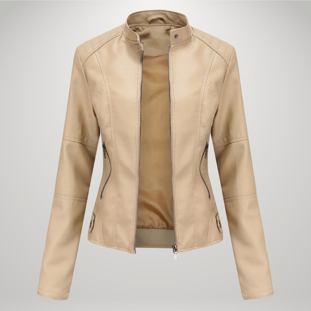 Sophia | Casual Leather Jacket