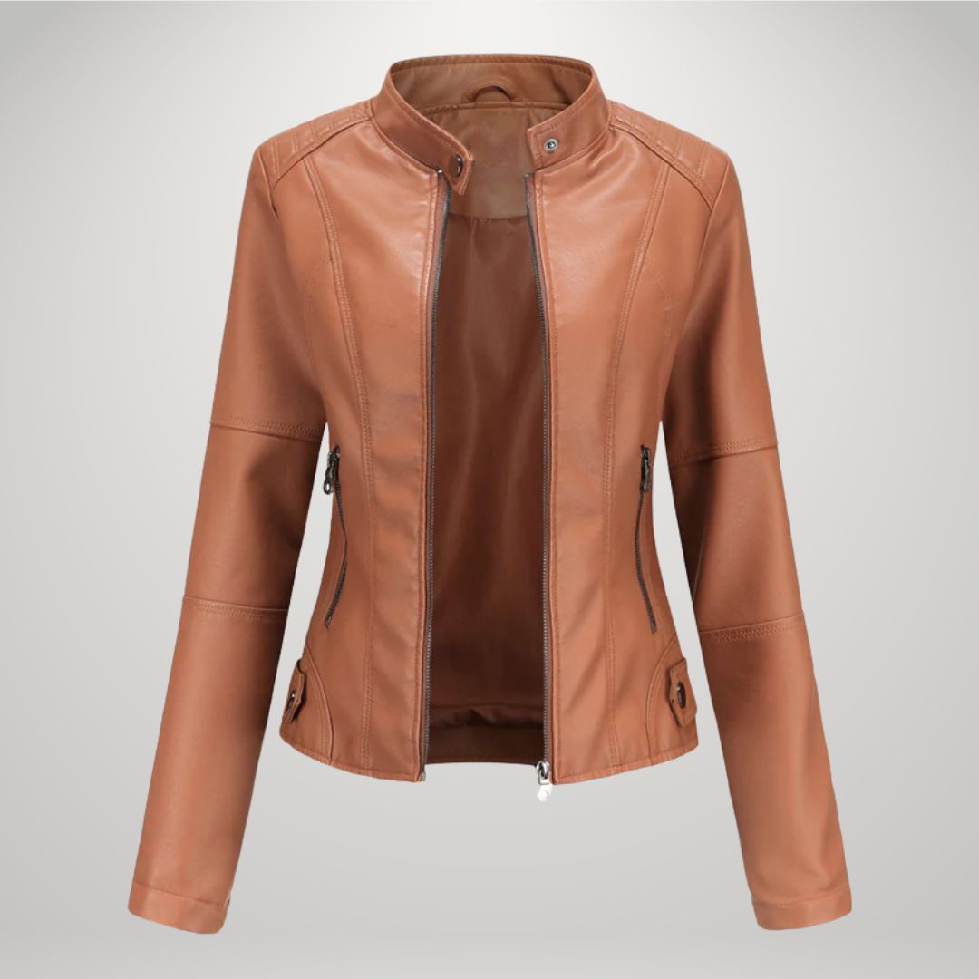 Sophia | Casual Leather Jacket