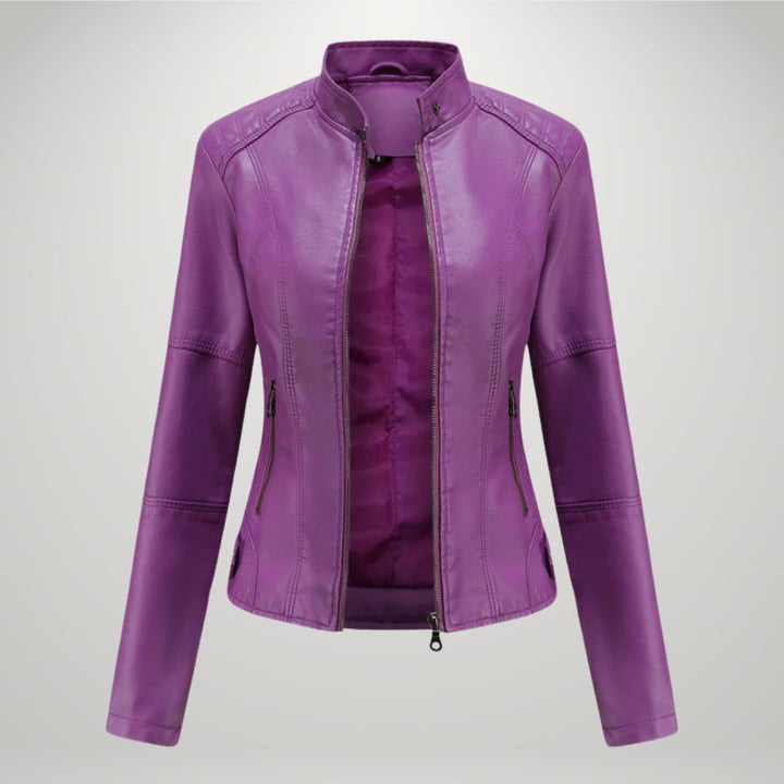 Sophia | Casual Leather Jacket