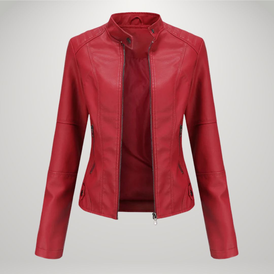 Sophia | Casual Leather Jacket