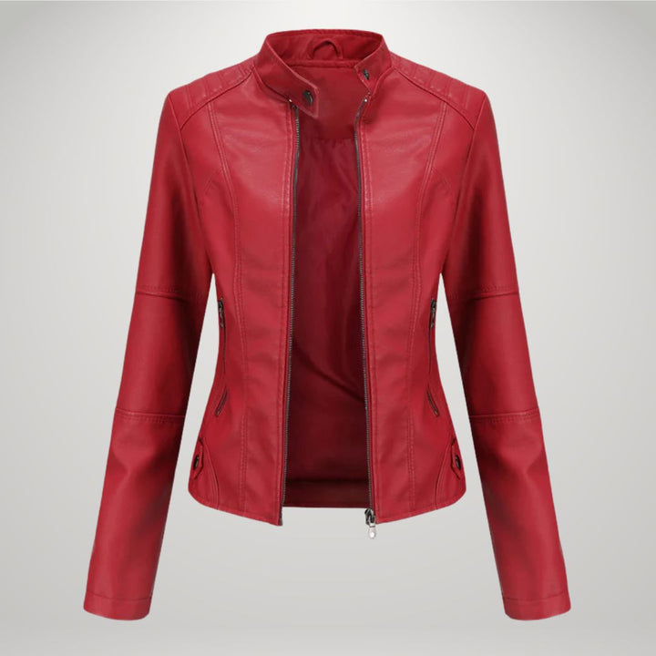 Sophia | Casual Leather Jacket
