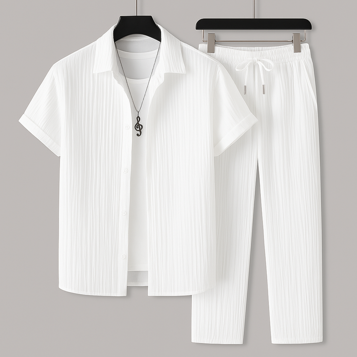 Panfilo | Relaxed Two-Piece Linen Set